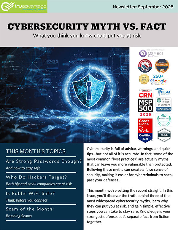 TruAdvantage August 2025 newsletter